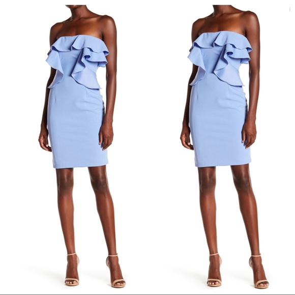 Alexia Admor Dresses & Skirts - Alexia Admor Strapless Ruffle Dress